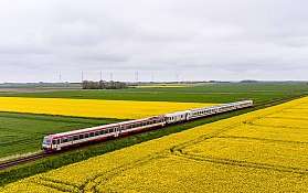 RB 65 auf dem Weg nach Dagebüll